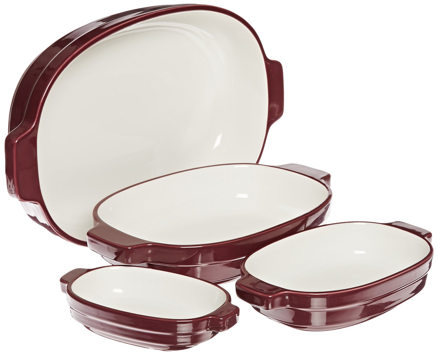 KitchenAid KBLR04NSBY Nesting Ceramic 4Piece Bakeware Set